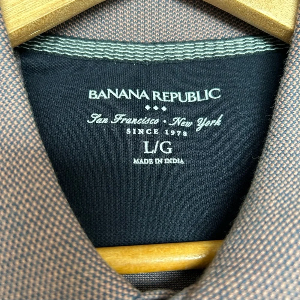 Banana Republic Purple Polo Shirt